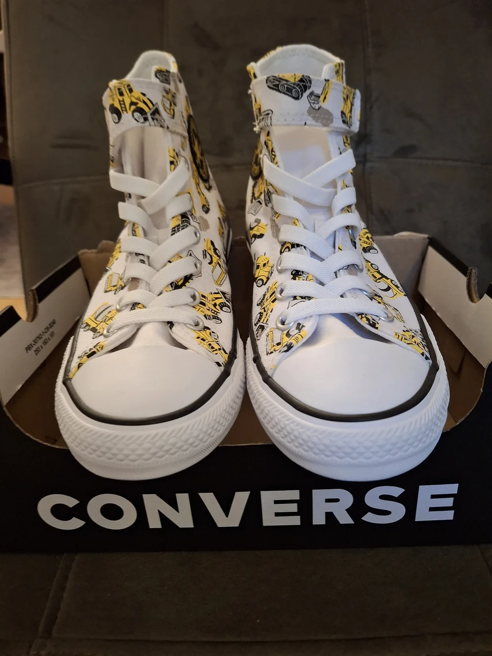 Kids Converse Construction High Top Size 3